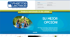 Desktop Screenshot of pharmalacteos.com
