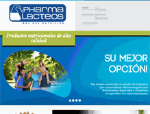 Tablet Screenshot of pharmalacteos.com